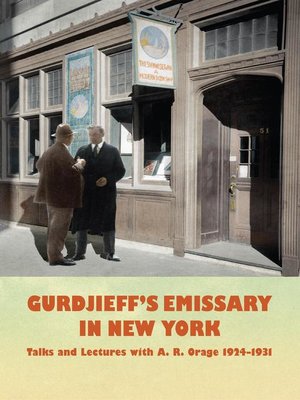cover image of Gurdjieff's Emissary in New York